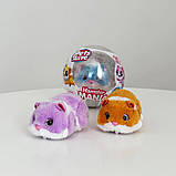 Інтерактивна м'яка іграшка PETS ALIVE S1 – КУМЕДНИЙ ХОМ’ЯЧОК (фіолетовий), фото 4