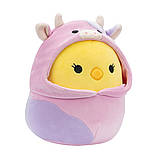 М'яка іграшка SQUISHMALLOWS - ПТАШЕНЯ ТРІСТОН (30 cm, у одязі), фото 3