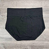 Жіночі труси для критичних днів із захистом від протікань L-XXL , чорні менструальні трусики, фото 3