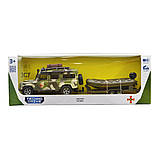 Ігровий набір – LAND ROVER DEFENDER MІЛІТАРІ (з човном), фото 3