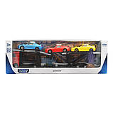 Ігровий набір – АВТОПЕРЕВІЗНИК (автоперевізник, 3 машини, 1:60, 26cm), фото 2