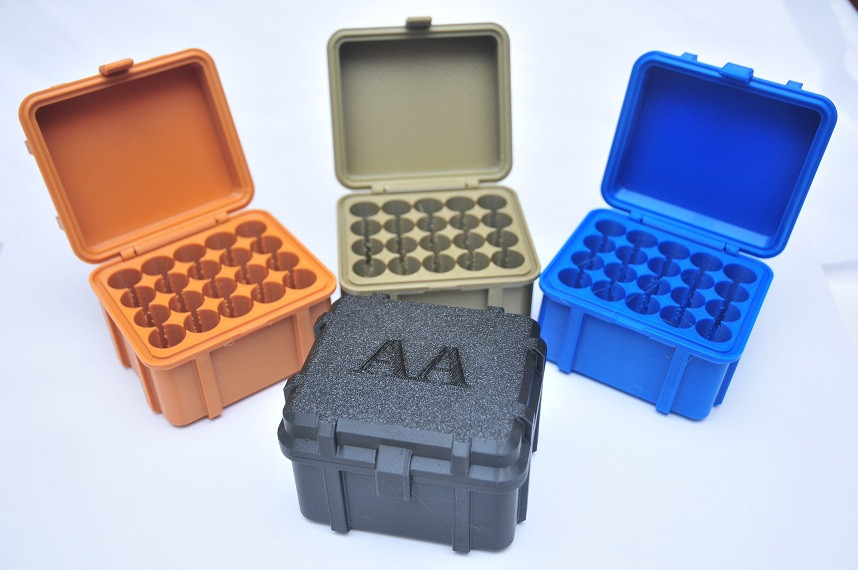 Бокс 20 слотів — 20 АА формат кейса AA скриня коробка органайзер, фото 1