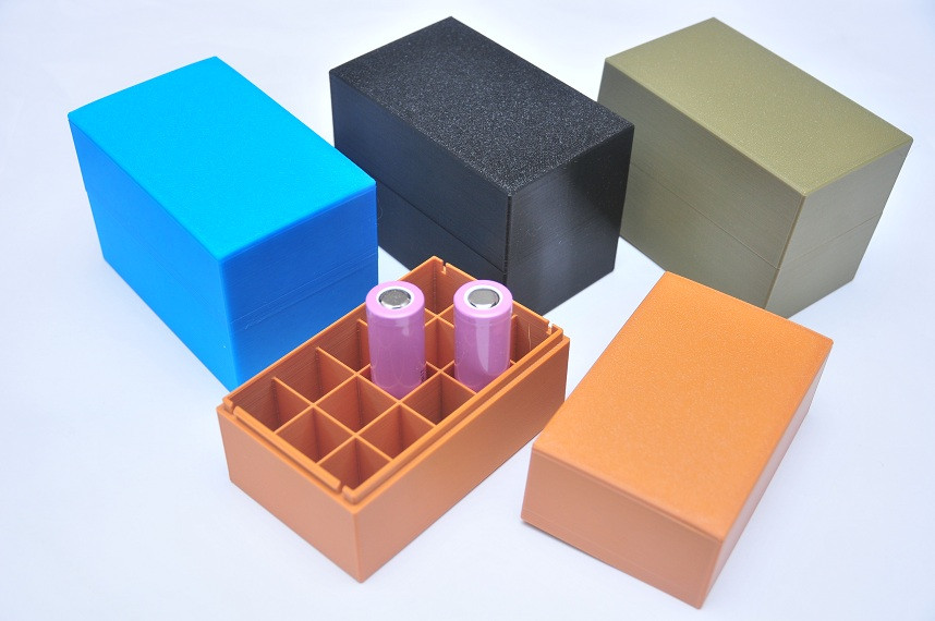 15 слотів  18650 Бокс кейс коробка скриня скриня холдер li-ion формат, фото 1