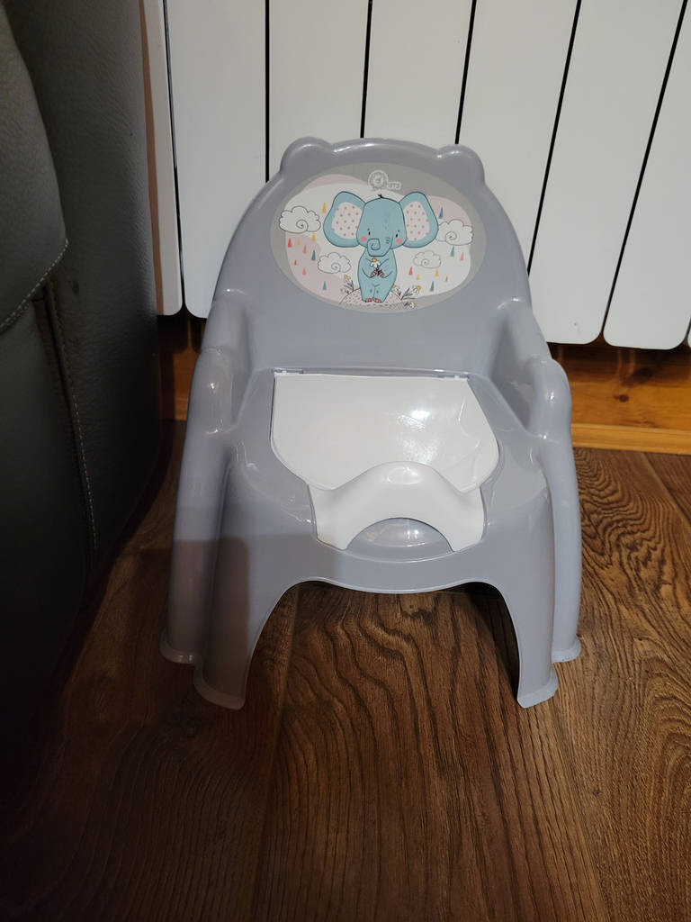 Детский горшок стульчик Технок розовый/белый - фото покупців 1