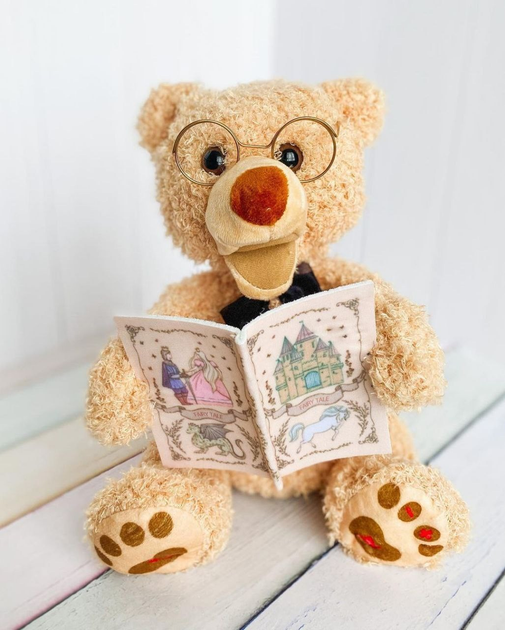 Ведмедик казкар, Пухнастий казкар, 8 казок, укр. озвучування, коричневий, фото 1