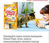 Ласощі INABA Churu Pops для котів (1 стік), вершкове желе з куркою 15г (уп.4шт), фото 3