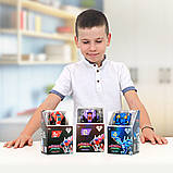 Динозавр-трансформер DINOSTER - ПУРПУРОВИЙ РАПТОР-БОТ (бокс для зберігання), фото 2