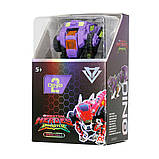 Динозавр-трансформер DINOSTER - ПУРПУРОВИЙ РАПТОР-БОТ (бокс для зберігання), фото 3