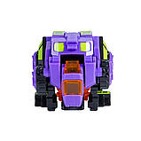 Динозавр-трансформер DINOSTER - ПУРПУРОВИЙ РАПТОР-БОТ (бокс для зберігання), фото 9