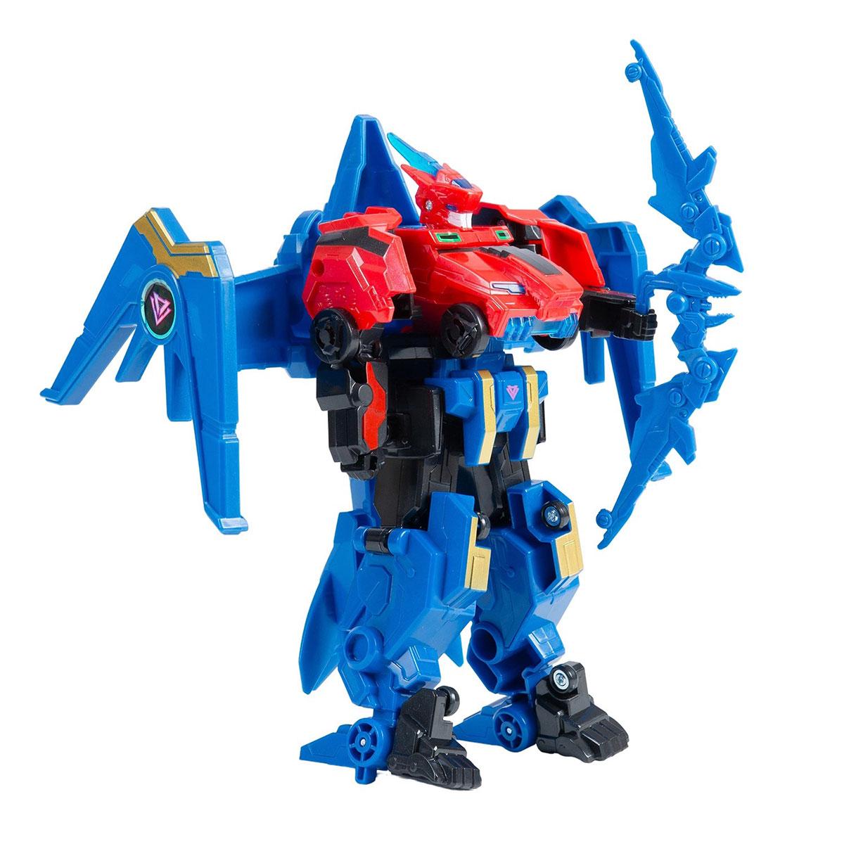 ІГРОВИЙ НАБІР DINOSTER - ШВИДКА ТРАНСФОРМАЦІЯ (4 робота, аксесуари), фото 1