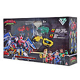 ІГРОВИЙ НАБІР DINOSTER - ШВИДКА ТРАНСФОРМАЦІЯ (4 робота, аксесуари), фото 9