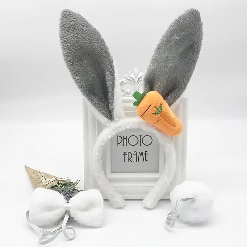 Вушка зайчика з морквою. Вушка зайця хутряні з морквою, фото 1