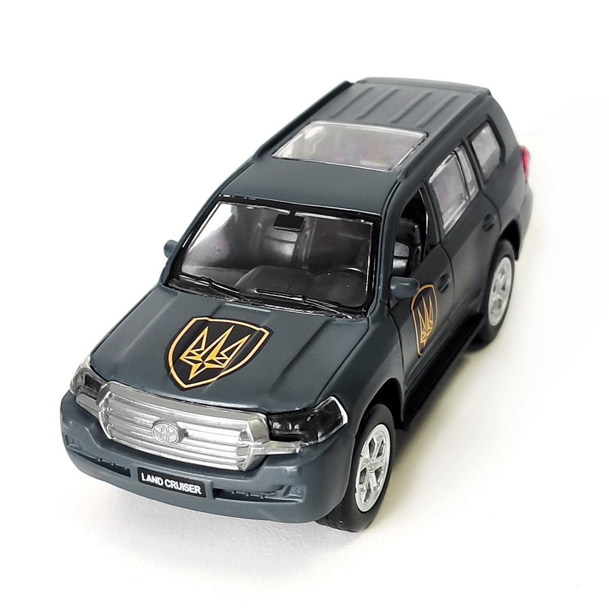 Автомодель серії "Шеврони Героїв" – TOYOTA LAND CRUISER – "РУБІЖ", фото 1