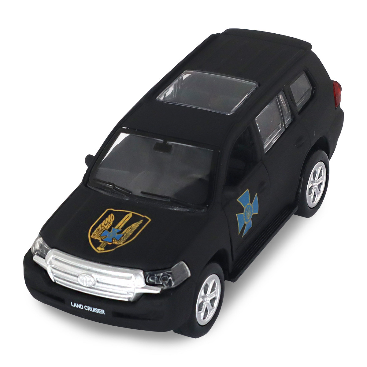 Автомодель серії "Шеврони Героїв" – TOYOTA LAND CRUISER – "ЦСО "АЛЬФА", фото 1