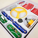 Конструктор електронний DOKA "ПЕРШІ КРОКИ В ЕЛЕКТРОНІЦІ" (Набір А, 15 схем), фото 5