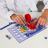 Конструктор електронний DOKA "ПЕРШІ КРОКИ В ЕЛЕКТРОНІЦІ" (Набір В, 15 схем), фото 2