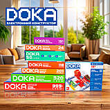 Конструктор електронний DOKA "ПЕРШІ КРОКИ В ЕЛЕКТРОНІЦІ" (Набір В, 15 схем), фото 8