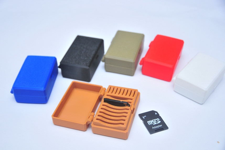 Бокс карт пам'яті 15 слотів — 7 слотів SD + 8 слотів micro SD, фото 1