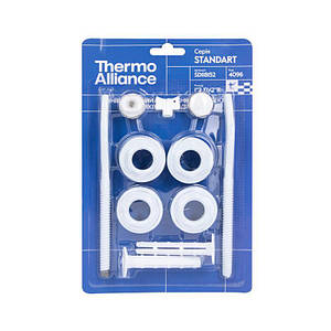 Комплект для секційних радіаторів SD Plus 1/2 "х1" з кріпленням