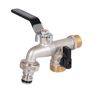 SD Кран поливальний 1/2 посилений. 2 виходи SD141W15