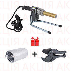 Акційний набір Thermo Alliance: Паяльник стрижневий для PPR d20-32 + подарунок Ножиці для PPR d20-40 (тефл. покриття) + подарунок Кожух