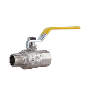 Кран кульовий SD Forte 1/2" ВН для газу (ручка) SF605G15