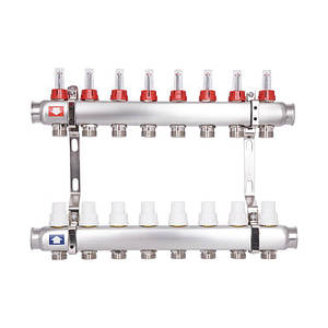 Колектор з витратомірами SD Plus 1" 8 виходів SD0048