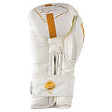 Боксерські рукавиці PowerPlay 3089 Білі 12 унцій (340г.) для спортсменів 60-80 кг., фото 3