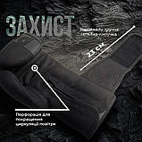 Боксерські рукавиці PowerPlay 3086 Чорні 12 унцій (340г.) для спортсменів 60-80 кг., фото 5