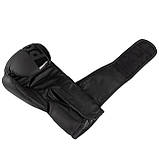 Боксерські рукавиці PowerPlay 3086 Чорні 12 унцій (340г.) для спортсменів 60-80 кг., фото 10