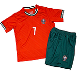 Дитяча футбольна форма Збірної Португалії Роналдо, фото 3