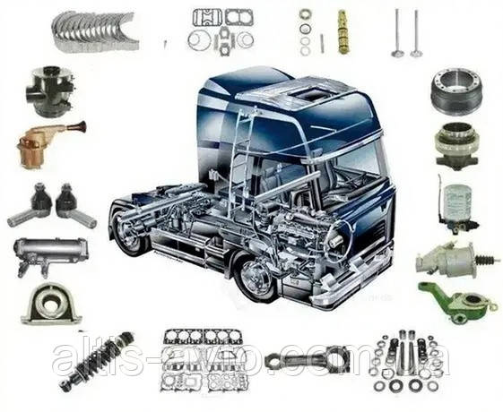 Запчастини TIR для вантажівок, ТІР запчастини Київ, фото 1