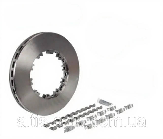 Гальмівний диск DAF XF 95 105, CF 65 75 85 Євро 3 4 5, фото 1