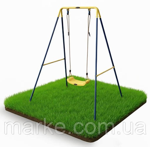 Гойдалка дитяча вулична металева Spoko SP-S02 різнокольорова (mrk)