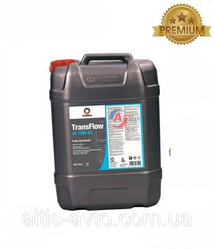 Моторна олива для DAF 105 специфікація Євро 5-2, XF/LF/CF в'язкість 10W-40 дизель Comma (кома), фото 1