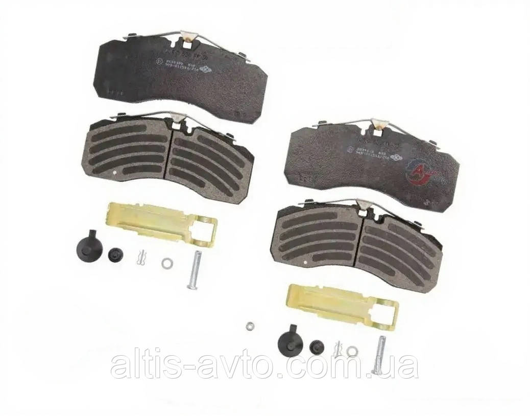 Гальмівні колодки DAF система оригінал Knorr Євро 3-5 XF/CF/LF 105,95,85,75,65,55 K046771K50, фото 1