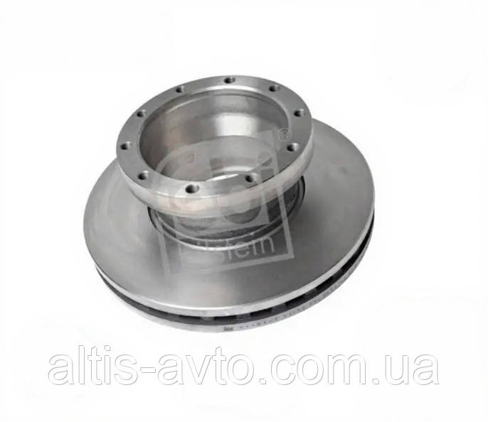 Задній гальмівний диск DAF LF55, 45 деталі гальмівної системи D = 375x45 мм 1400284 вантажівка Даф, фото 1