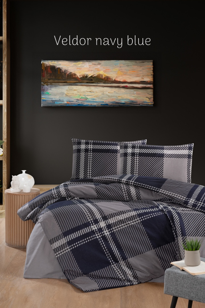 Постільна білизна фланелева First Choice сімейний розмір Veldor, фото 1