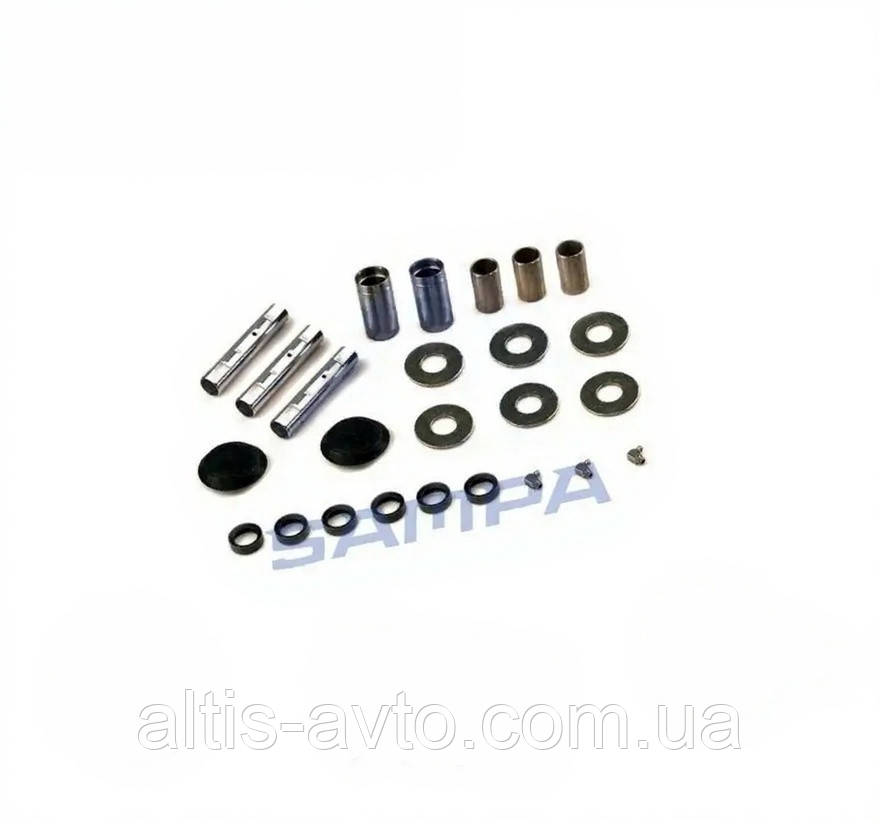 Ремкомплект втулок ресори DAF XF95, ATI, 85 CF, 75, 65, 55 LF передньої підвіски (повний), фото 1