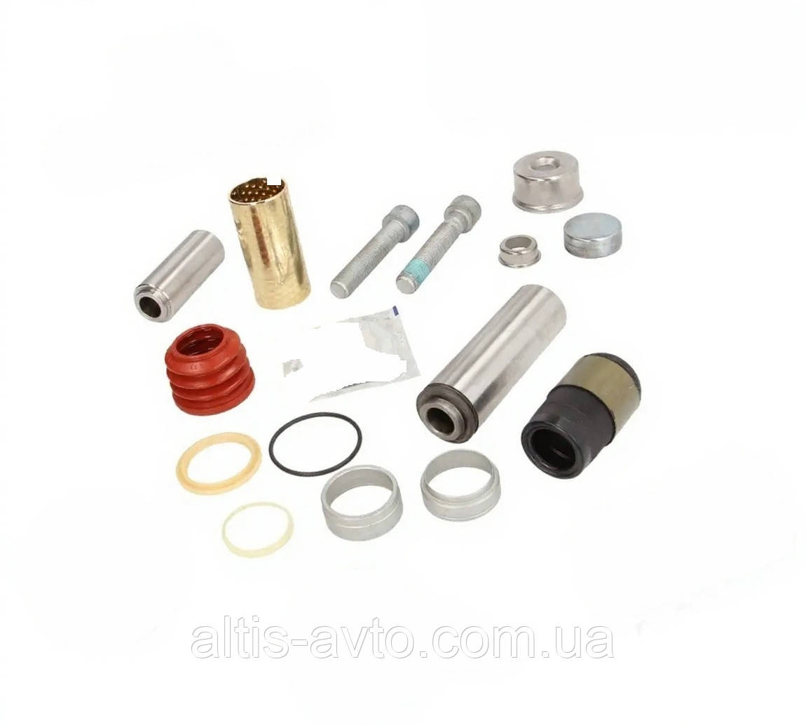 Р/к ремкомплект супорту DAF оригінал Knorr-Bremse (напрямні, задній/передній міст K067417K50), фото 1