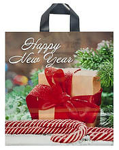 Пакет новорічний "Петля", 43х37 см / Новорічний подарунок