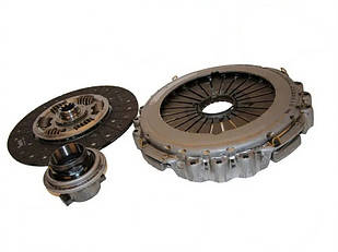 Комплект зчеплення МАН Тга, Тгх, Тгс (оригінал Valeo) 430 DTE (кошик, диск, витискний) MAN TGA