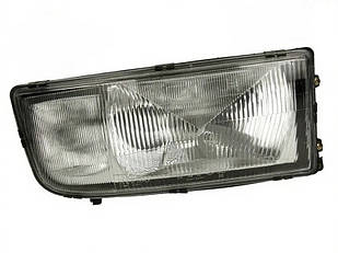 Фара на Мерседес Актрос, Axor, Атего лампа H4/H1 оптика для вантажівок Mercedes-Benz Atego скло