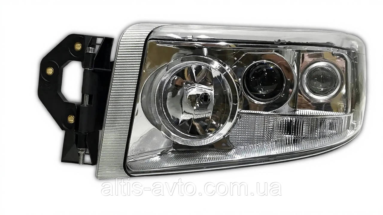 Фара головного світла ручне/керування біла з протитуманкою LH Renault Premium (без кронштейна), фото 1