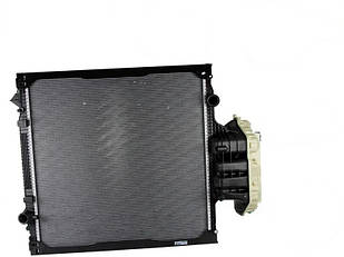 Радіатор MAN TGA, Tgs, Tgx (920X938X42 алюміній) для вантажівок Ман 81061016512 кондиціонера пічки