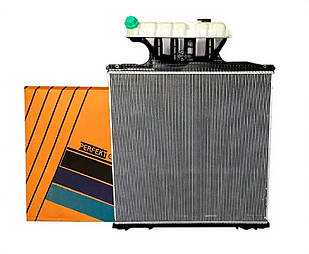 Радіатор MAN TGA, TGS, TGX з бачком D2866