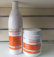 Зволожувальні шампунь і маска Dikson miele honey curl control по 1 л для кучерявого та хвилястого волосся Pro Master