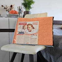 Електропростирадло з підігрівом тепла електрична ковдра для ліжка двоспальна зимова 120х160 см 2 режими простирадло Туреччина