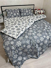 Новорічний комплект постільної білизни Півтораспальний, фото 3