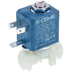 Клапан електромагнітний CEME 5220VN27PAVF 5213222041 для кавомашини DeLonghi
